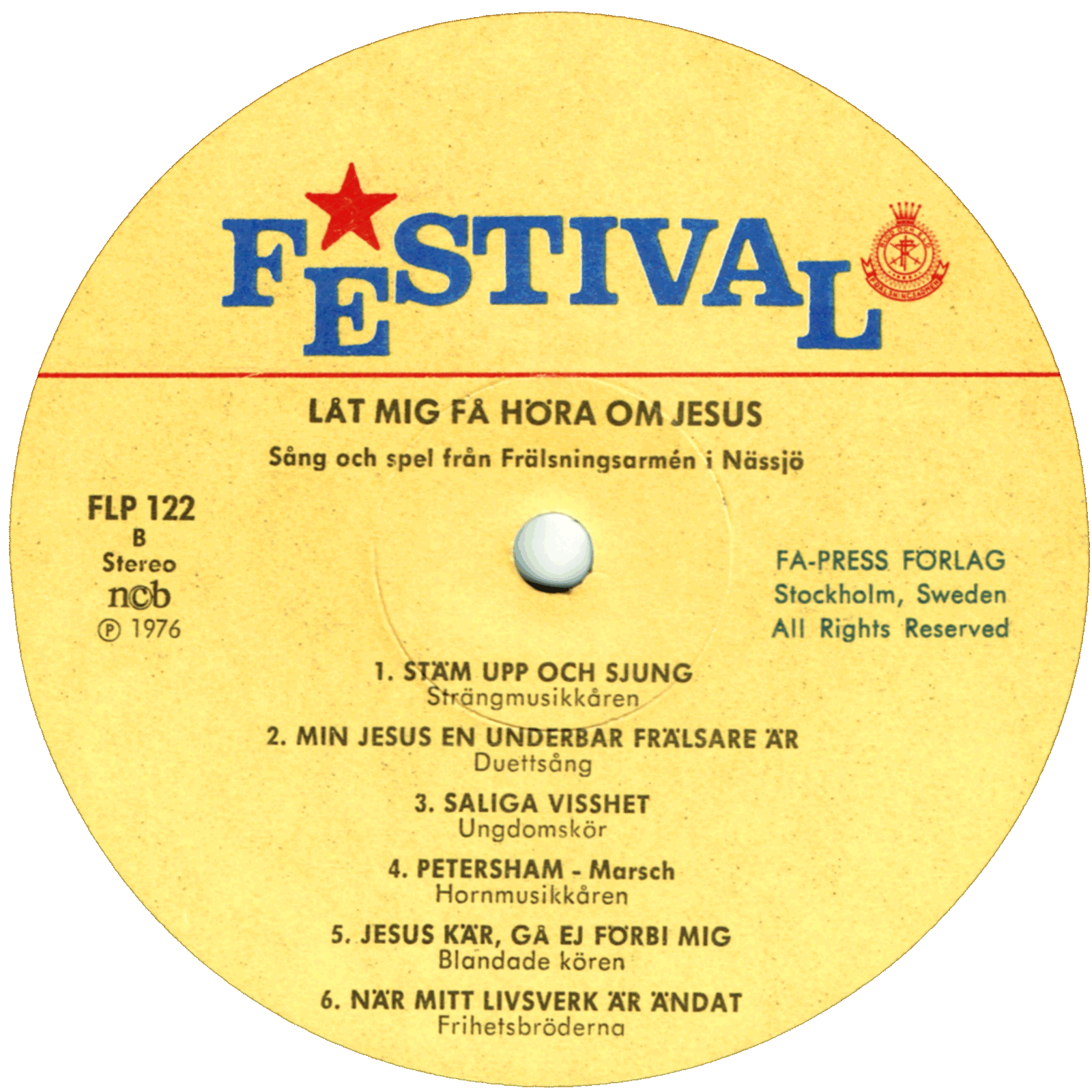 Låt Mig Få Höra Om Jesus